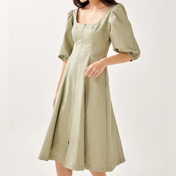 Love Bonito Dresses & Skirts - Love Bonito Amerie Tailored Bodice Midi Dress